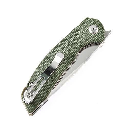 Kansept Knives Mini Accipiter Framelock Folding Knife 2.75" 154CM Steel Blade Green Micarta Handle 2007A2 -Kansept Knives - Survivor Hand Precision Knives & Outdoor Gear Store