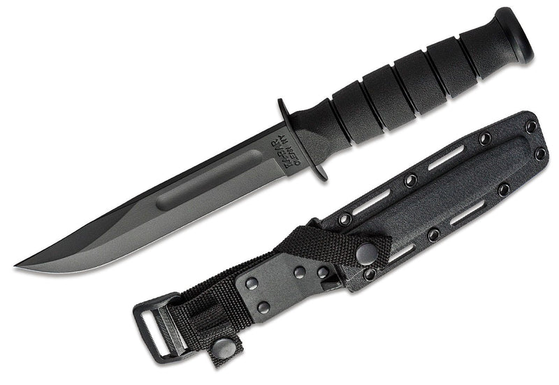 KA-BAR Short Fixed Knife 5.25" 1095HC Steel Blade Rubber G Thermoplastic Elastomer Handle 1258 -Ka-Bar - Survivor Hand Precision Knives & Outdoor Gear Store