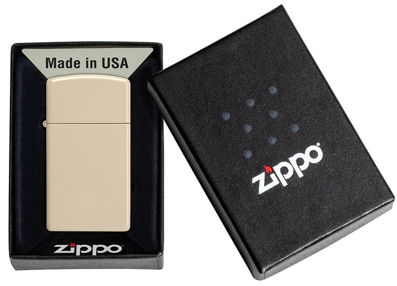 Zippo Lighter Classic Flat Sand Feature Windproof All Metal Construction 19942 -Zippo - Survivor Hand Precision Knives & Outdoor Gear Store