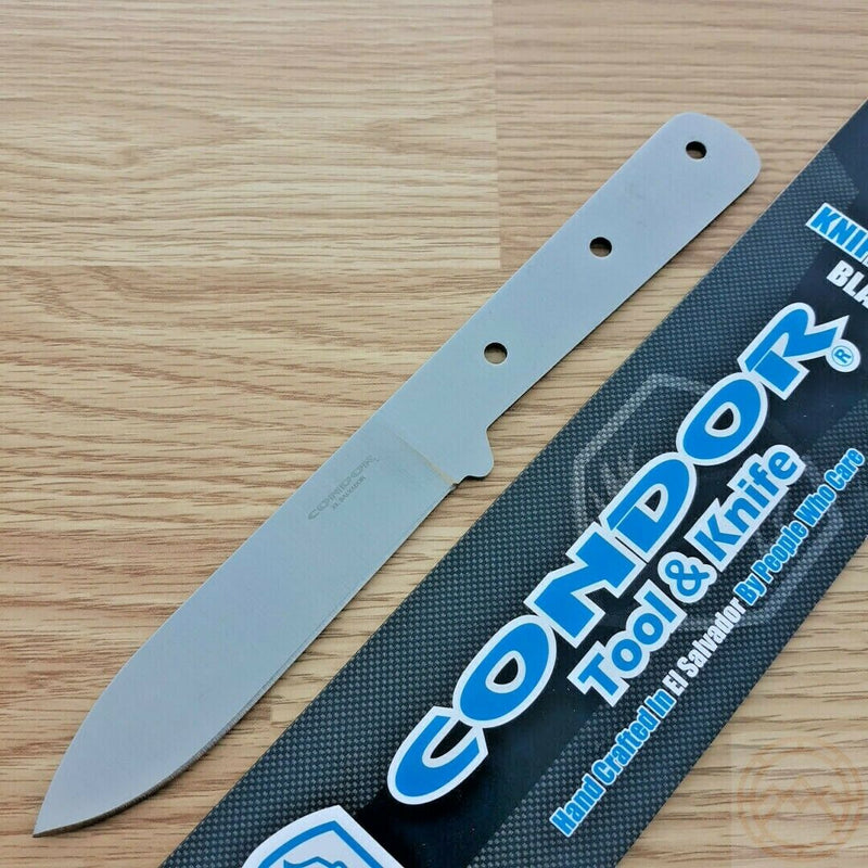 Condor Kephart Blank Fixed Knife 4.5" 1075HC Steel One Piece Construction Blade TKB24745HC -Condor - Survivor Hand Precision Knives & Outdoor Gear Store