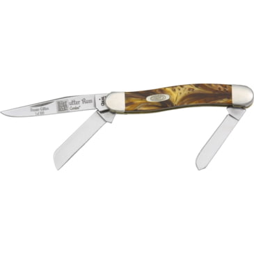 Case XX Stockman Pocket Knife Stainless Steel Blades Butter Rum Corelon Handle 9318BR -Case Cutlery - Survivor Hand Precision Knives & Outdoor Gear Store