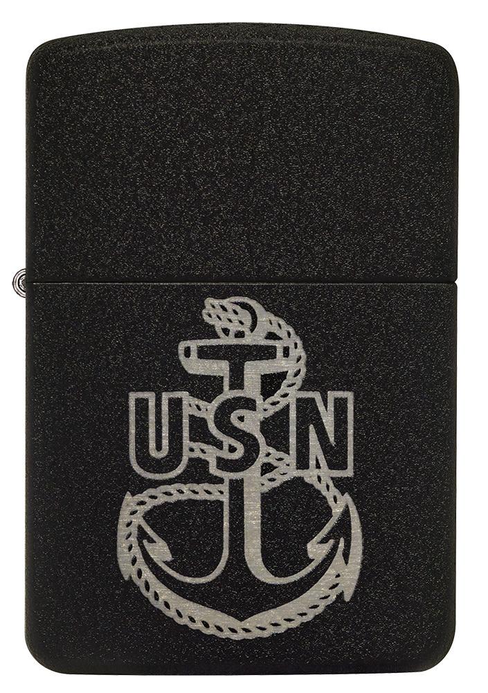 Zippo Lighter USN Feature Windproof All Metal Construction 17323 -Zippo - Survivor Hand Precision Knives & Outdoor Gear Store