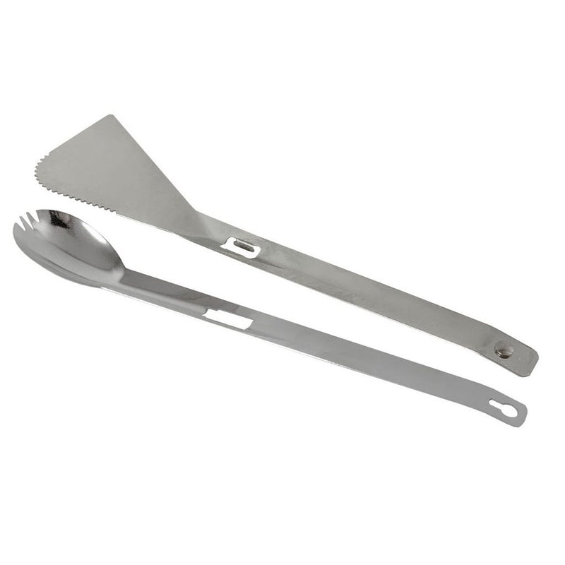 Pathfinder Camp Tongs Function Separately As A Spork and Spatula Stainless Steel Construction H040 -Pathfinder - Survivor Hand Precision Knives & Outdoor Gear Store