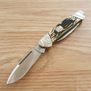 Rough Ryder Canoe Pocket Knife 440 Steel Spear And Pen Blades Imitation Stag Handle 2359 -Rough Ryder - Survivor Hand Precision Knives & Outdoor Gear Store