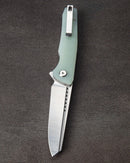 Bestech Knives Slyther Liner Folding Knife 3.63" 14C28N Sandvik Steel Blade Jade G10 Handle G51B1 -Bestech Knives - Survivor Hand Precision Knives & Outdoor Gear Store