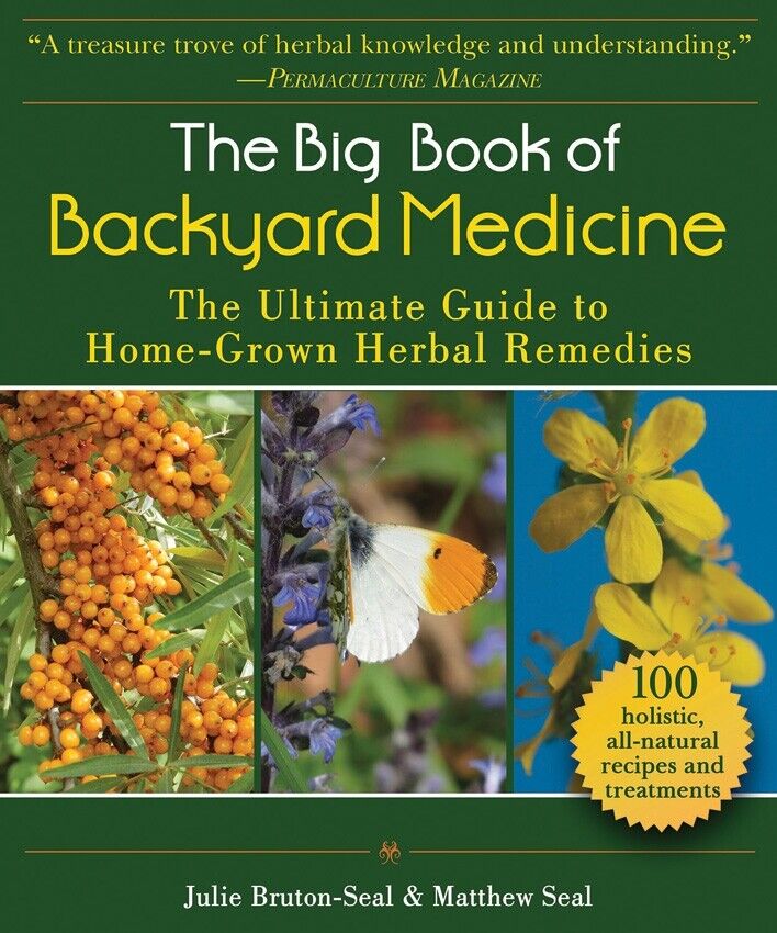 Big Book Of Backyard Medicine Ultimate Guide Herbal Remedies 100 Recipes 445 Pg 411 -Books - Survivor Hand Precision Knives & Outdoor Gear Store