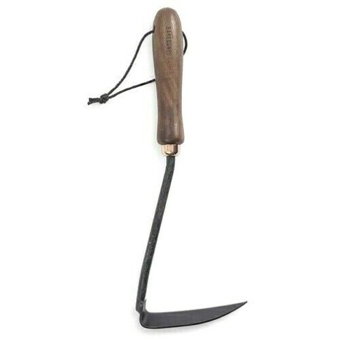 Barebones Living Japanese Weeding Hoe 13" x 4.5" x 1.25" Heat-Treated Stainless Steel Fork Walnut Handle RE094 -Barebones Living - Survivor Hand Precision Knives & Outdoor Gear Store