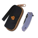 QSP Knife Woodpecker Folding Knife 3.75" Bohler M390 Steel Blade Purple Titanium Handle 116C -QSP Knife - Survivor Hand Precision Knives & Outdoor Gear Store