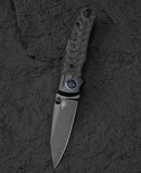 Bestech Knives Tonic Folding Knife 2.88" M390 Steel Blade Titanium/Carbon Fiber Handle T2204E -Bestech Knives - Survivor Hand Precision Knives & Outdoor Gear Store