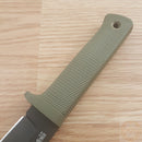Cold Steel SRK Compact Fixed Knife 5" Black Tuff-Ex Coated SK5 Carbon Steel Clip Point Blade OD Green Kray-Ex Handle 49LCKDODBK -Cold Steel - Survivor Hand Precision Knives & Outdoor Gear Store