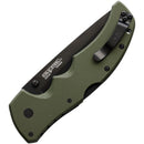 Cold Steel Recon 1 Lock Folding Knife 4" Black DLC Coated S35VN Steel Tanto Blade OD Green G10 Handle 27BTODBK -Cold Steel - Survivor Hand Precision Knives & Outdoor Gear Store