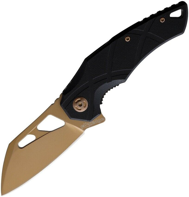 Fox Edge Atrax Linerlock Folding Knife 2.88" 8Cr13MoV Steel Blade Black G10 Handle 011 -Fox Edge - Survivor Hand Precision Knives & Outdoor Gear Store