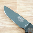 ESEE Model 4 Tactical Fixed Knife 4.5" Black Powder Coated Double Edge 1095HC Steel Blade Micarta Handle 4PCPTGB -ESEE - Survivor Hand Precision Knives & Outdoor Gear Store