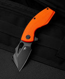 Bestech Knives Lizard Liner Folding Knife 2.5" D2 Tool Steel Blade Orange G-10 Handle KG39D -Bestech Knives - Survivor Hand Precision Knives & Outdoor Gear Store