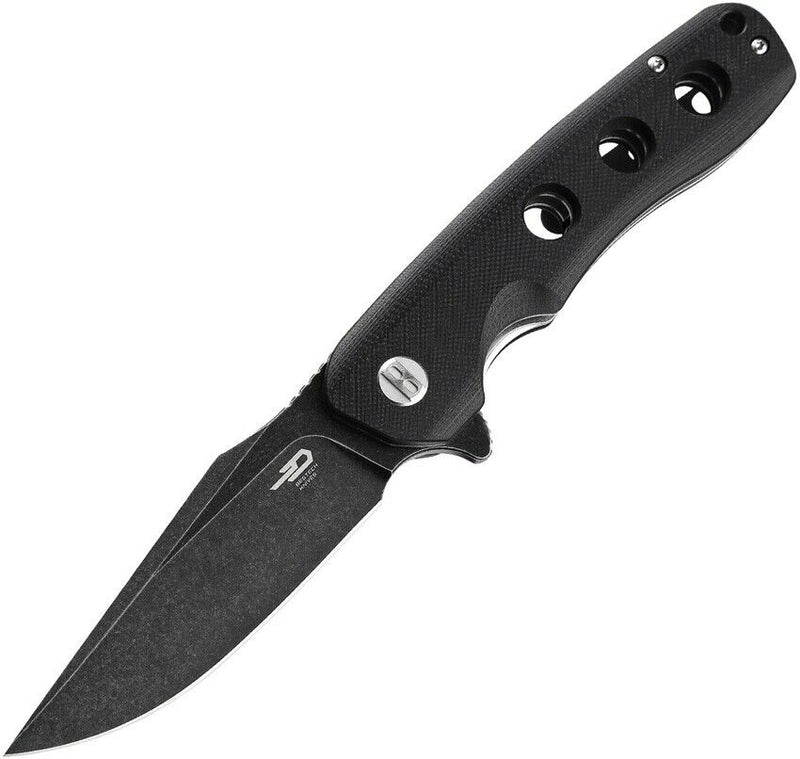 Bestech Knives Arctic Linerlock Folding Knife 3.5" D2 Tool Steel Blade Black G10 Handle G33A2 -Bestech Knives - Survivor Hand Precision Knives & Outdoor Gear Store