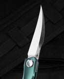 Bestech Knives Ivy Folding Knife 3" S35VN Steel Blade Green Titanium Handle KT2004D -Bestech Knives - Survivor Hand Precision Knives & Outdoor Gear Store