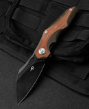 Bestech Knives Nogard Folding Knife 3.38" Bohler M390 Steel Blade Titanium/Micarta Handle KT2105F -Bestech Knives - Survivor Hand Precision Knives & Outdoor Gear Store