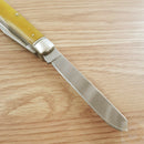 Rough Ryder Trapper Don't Tread on Me Pocket Knife Stainless Steel Blades Yellow Smooth Bone Handle 1381 -Rough Ryder - Survivor Hand Precision Knives & Outdoor Gear Store