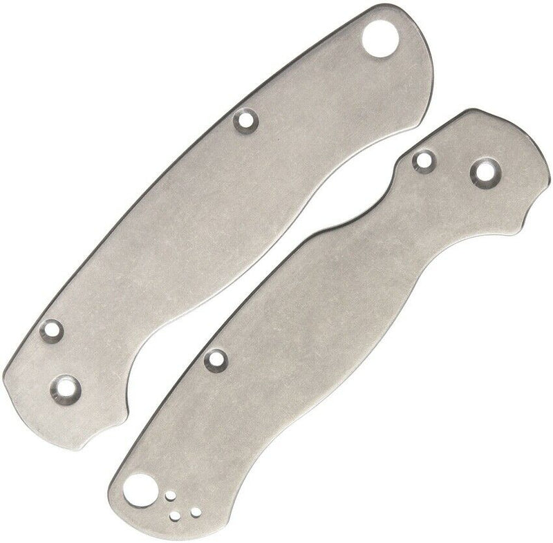 Flytanium Fits Spyderco Paramilitary 2 Scales Replacement Titanium Handle FLY030 -Flytanium - Survivor Hand Precision Knives & Outdoor Gear Store