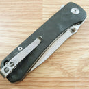 QSP Knife Hawk Folding Knife 3.25" CPM S35VN Steel Blade Carbon Fiber Handle 131C -QSP Knife - Survivor Hand Precision Knives & Outdoor Gear Store