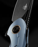 Bestech Knives Marukka Frame Folding Knife 3.63" Bohler M390 Steel Blade Blue Titanium Handle KT2002B -Bestech Knives - Survivor Hand Precision Knives & Outdoor Gear Store