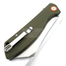 Artisan Cutlery Tomahawk Folding Knife 3.75" D2 Tool Steel Blade Green G10 Handle 1815PGNF -Artisan Cutlery - Survivor Hand Precision Knives & Outdoor Gear Store