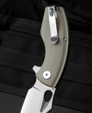 Bestech Knives Lizard Liner Folding Knife 2.5" D2 Tool Steel Blade Beige G-10 Handle KG39C -Bestech Knives - Survivor Hand Precision Knives & Outdoor Gear Store