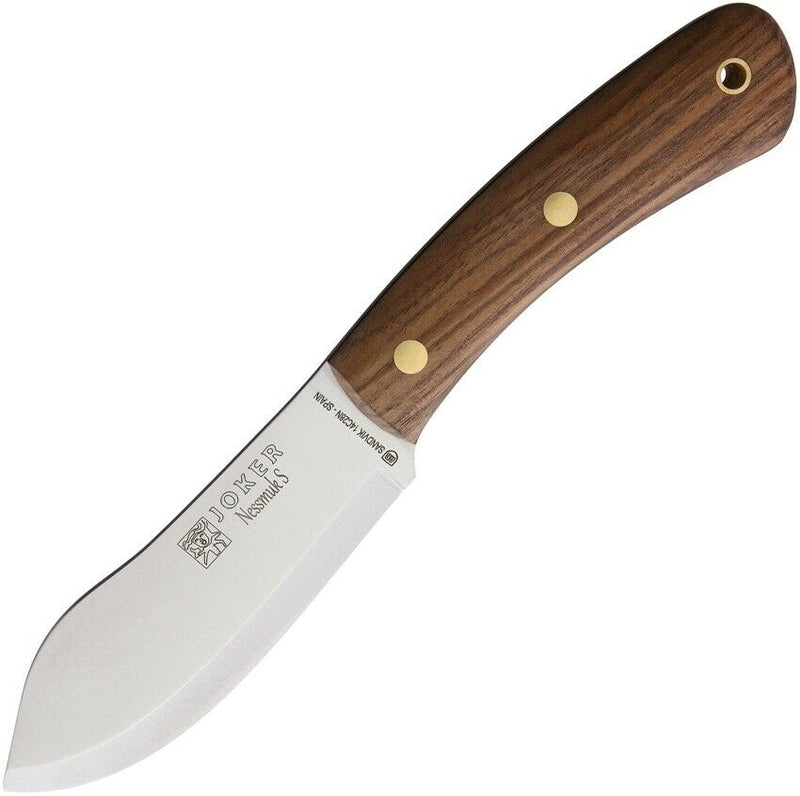 Joker Nessmuk Fixed Knife 4.5" 14C28N Sandvik Steel Full Blade Walnut Handle CN132 -Joker - Survivor Hand Precision Knives & Outdoor Gear Store