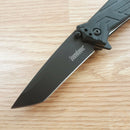 Kershaw Brawler Linerlock Folding Knife 3" 8Cr13MoV Steel Blade Black GRN Handle 1990 -Kershaw - Survivor Hand Precision Knives & Outdoor Gear Store