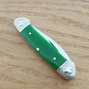 Rough Ryder Canoe Pocket Knife Stainless Steel Blades Green Smooth Bone Handle 1062 -Rough Ryder - Survivor Hand Precision Knives & Outdoor Gear Store