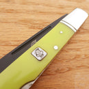 Rough Ryder Zombie Nick Razor Stainless Steel Blade Green Smooth Bone Handle 1451 -Rough Ryder - Survivor Hand Precision Knives & Outdoor Gear Store