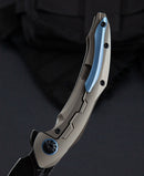 Bestech Knives Marukka Folding Knife 3.63" Bohler M390 Steel Blade Bronze Titanium Handle KT2002C -Bestech Knives - Survivor Hand Precision Knives & Outdoor Gear Store