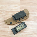 TOPS C.A.T. 200 S-Series Fixed Knife 3.25" 1095HC Steel Blade Black/Red G10 Handle 200S05 -TOPS - Survivor Hand Precision Knives & Outdoor Gear Store