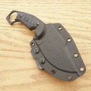 Fox Monkey Thumper Fixed Knife 3.5" Niolox Steel Blade Black Micarta Handle 633 -Fox - Survivor Hand Precision Knives & Outdoor Gear Store