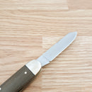 Rough Ryder Moose Pocket Knife 440 Steel Blades Brown Burlap Micarta Handle 2338 -Rough Ryder - Survivor Hand Precision Knives & Outdoor Gear Store