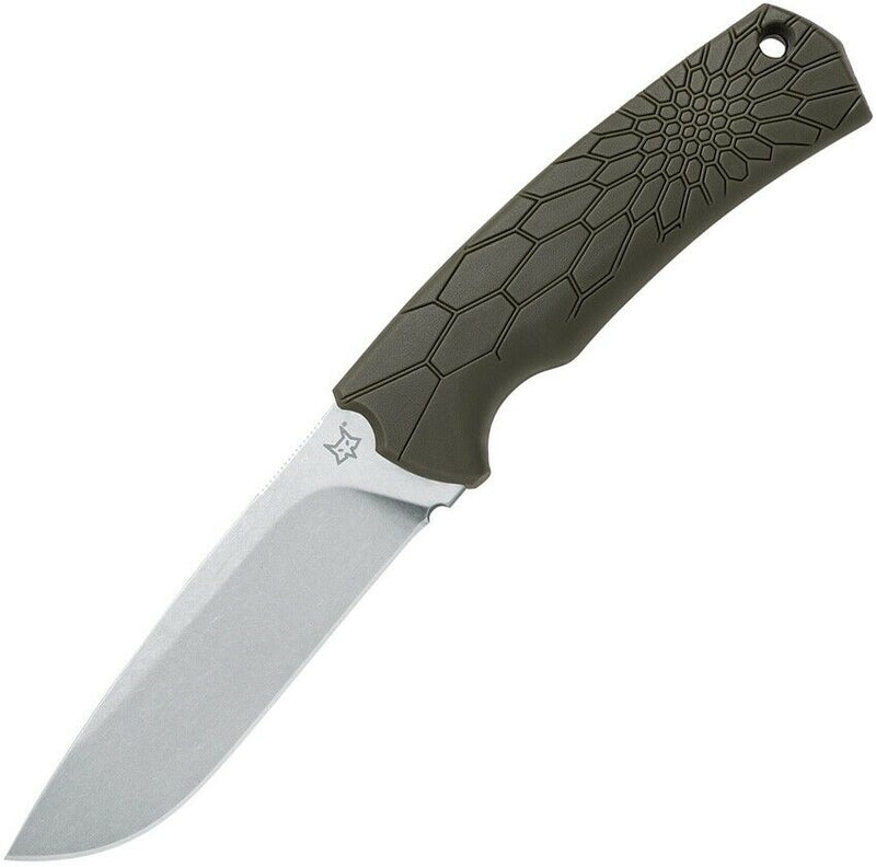 Fox Core Fixed Knife 4.25" Becut Steel Full Tang Blade OD Green Polypropylene Handle 605OD -Fox - Survivor Hand Precision Knives & Outdoor Gear Store