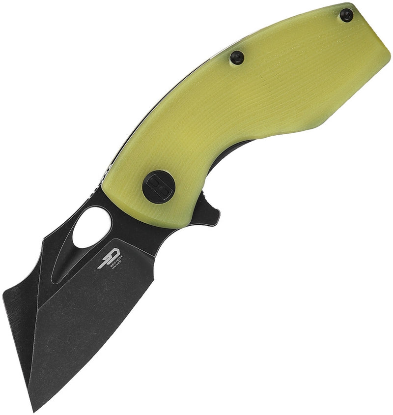 Bestech Knives Lizard Linerlock Folding Knife 2.5" D2 Tool Steel Blade Lime G-10 Handle KG39F -Bestech Knives - Survivor Hand Precision Knives & Outdoor Gear Store