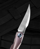 Bestech Knives Ivy Frame Folding Knife 3" S35VN Steel Blade Pink Titanium Handle KT2004C -Bestech Knives - Survivor Hand Precision Knives & Outdoor Gear Store