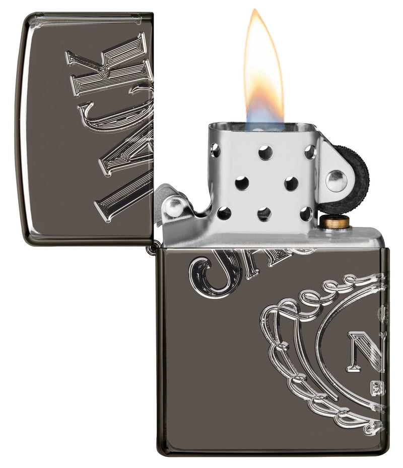 Zippo Lighter Jack Daniels Windproof Refillable Metal Construction Made In Usa 17094 -Zippo - Survivor Hand Precision Knives & Outdoor Gear Store