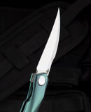 Bestech Knives Ivy Folding Knife 3" S35VN Steel Blade Green Titanium Handle KT2004D -Bestech Knives - Survivor Hand Precision Knives & Outdoor Gear Store