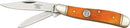 Rough Ryder Peanut Pocket Knife Stainless Steel Blades Orange Smooth Bone Handle 111 -Rough Ryder - Survivor Hand Precision Knives & Outdoor Gear Store