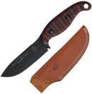 TOPS Viper Scout Fixed Knife 4.12" Black 1095 Steel Full Tang Blade Red/Black G10 Handle VPSR2 -TOPS - Survivor Hand Precision Knives & Outdoor Gear Store