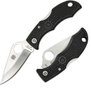 Spyderco Ladybug 3 Lockback Folding Knife 1.88" VG-10 Steel Blade Black FRN Handle LBKP3 -Spyderco - Survivor Hand Precision Knives & Outdoor Gear Store