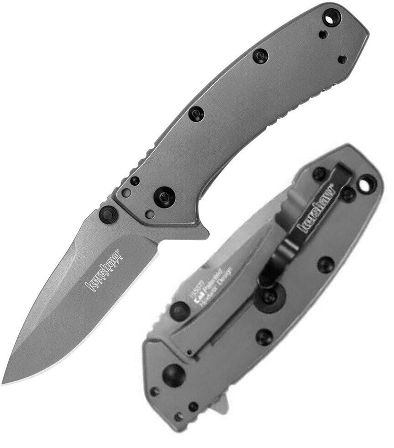 Kershaw Cryo Framelock Folding Knife 2.75" 8Cr13MoV Steel Blade Titanium/Stainless Handle 1555TIX -Kershaw - Survivor Hand Precision Knives & Outdoor Gear Store