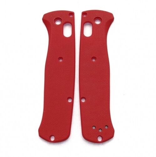 Flytanium Handle Scales Fits Benchmade Mini Bugout Red G10 Construction 626 -Flytanium - Survivor Hand Precision Knives & Outdoor Gear Store