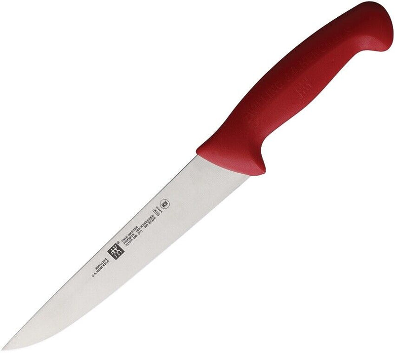 Henckels Zwilling Twin Master Chef Kitchen Butcher Knife 8" Stainless Steel Blade Red Plastic Handle 32107203 -Henckels Zwilling - Survivor Hand Precision Knives & Outdoor Gear Store