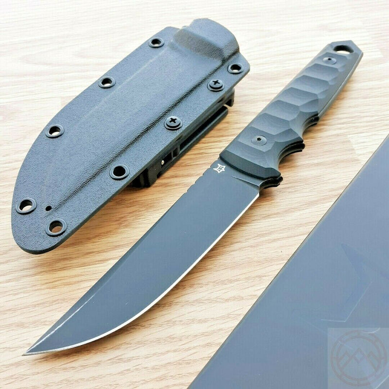 Fox Ryu Tactical Fixed Knife 5.25" Niolox Tool Steel Full Tang Blade G10 Handle 634 -Fox - Survivor Hand Precision Knives & Outdoor Gear Store