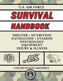 U.S Air Force Survival Hand Book First Aid Map-Less Navigation Knots Shelter 420 -Books - Survivor Hand Precision Knives & Outdoor Gear Store