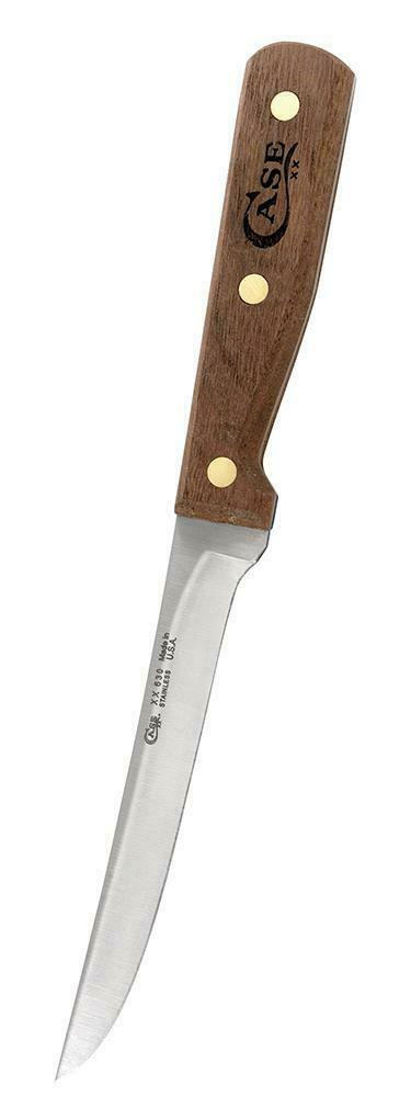 Case XX Household Boning Knife 6" Stainless Full Tang Blade Solid Walnut Handle 07315 -Case Cutlery - Survivor Hand Precision Knives & Outdoor Gear Store