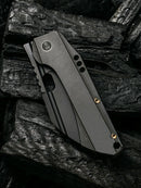 We Knife Roxi Frame Folding Knife 3.13" CPM S35VN Steel Blade Black Titanium Handle 190722 -We Knife Co - Survivor Hand Precision Knives & Outdoor Gear Store